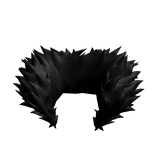 large black neck fur