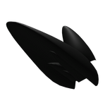 Large Dark Wolf Ears