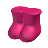 Large Oversized Puffy Boots (Hot Pink)