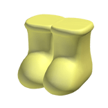 Large Oversized Puffy Boots (Yellow)