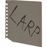 Larp Paper Note Drawing