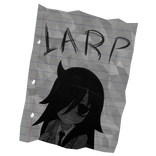 larp watamote tomok kuroki paper drawing