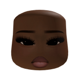 latina Makeup brown cheeks head