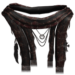 Layered Esoteric Neck Scarf