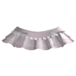 ⸸꒱ layered lace ruffle skirt w bows in pink 3.0