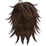 Layered Messy Emo Scene Hair (Brown)