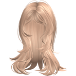 ♡ Layered Messy Wolfcut in Blonde