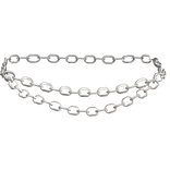 Layered Silver Waist Chain