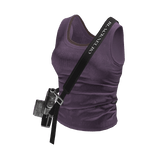 💗 Layered Tank Top w/ Camera _ Purple