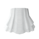 🌹🦇 Layered train skirt - White [2.0]