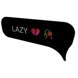 Lazy Mood Speech Bubble