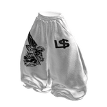L$ - Baggy Angel Sweatpants (White)