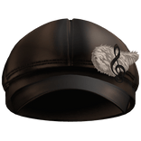 Leather Angel Wing Melody Cap (Brown)