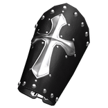 Leather Silver Cross Armband R6 [3.0] L