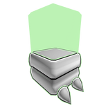 Left 1.0 R6 Kawa Strong Green Rat Outline