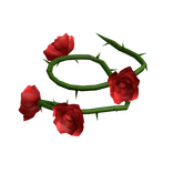 [Left] 3.0 Shoulder Spiky Red Roses