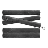 Left arm bandage in silver [R6]