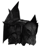 Left Black Dark Demon Pauldron