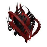 Left Dark Heart Pauldron (Corrupted)