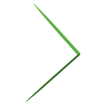 Left Green Leaf Spike