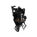 Left Holdable Activated Cannon Of Doom (Dark Grey)