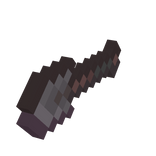 Left Holdeable 8 Bit Hell Steel Shovel 🔮 ( L )