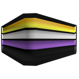 Left Kawa Non Binary Pride Armband