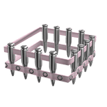 left leg bullet belt (1.0/3.0) pink