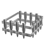 left leg bullet belt (1.0/3.0) white