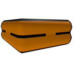 left orange cartoon cuff