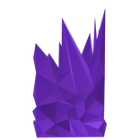 Left Purple Crystal Arm (R6)