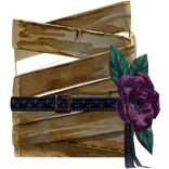 LEFT Shoulder Bandage - Gold Rose Wrap