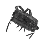 left shoulder duffle bag w/ cross ⭑