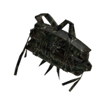 left shoulder duffle bag w/ cross ⭑