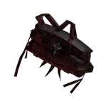 left shoulder duffle bag w/ cross ⭑