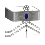 Left Silver Arcane Oath Bracelet