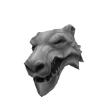 Left Silver Wolf Pauldron