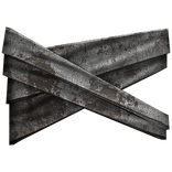 left stained wrapped arm bandage