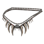 Floral Left Tiger Tooth Shoulder Rope