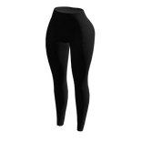 Leggings Black Baddie Gym Skinny Pants Yoga Y2K
