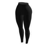 Leggings Black Baddie Skinny Sport Gym 2000s Y2K