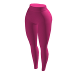 Leggings Pink Shiny Baddie Skinny Sport Gym Y2K