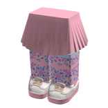 Leggings with sneakers