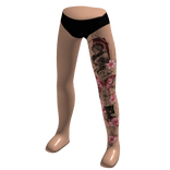 Legs Tattoo Skena Flower 