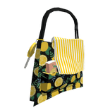 lemon beach bag