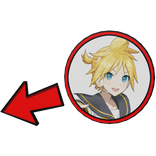 Len Kagamine Pointing Meme Circle Vocaloid PJSK