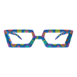 Igari harajuku mori kei blue glasses