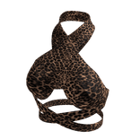 Leopard Crop Top With a Waistband