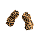 Leopard fur Arm wraps