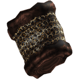 Leopard Fur Muff